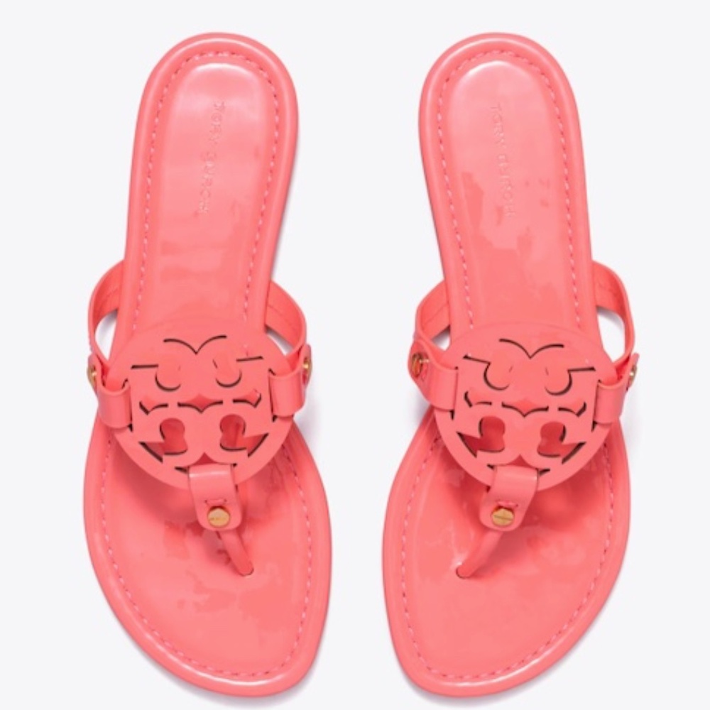 Tory Burch MILLER PATENT SANDAL #9.5